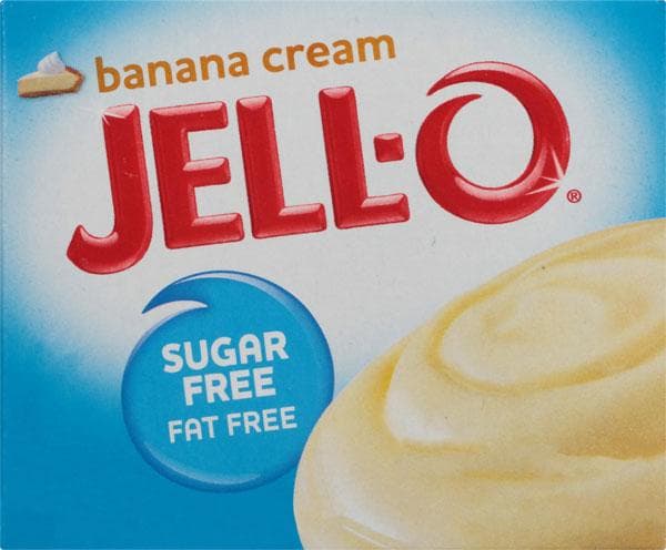 Jello-O Sugar-Free Instant Pudding Banana Cream